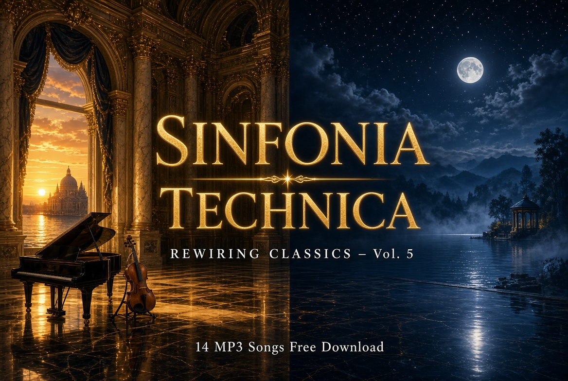 Cover: Sinfonia Technica – Rewiring Classics Vol. 5 – Lullaby Edition