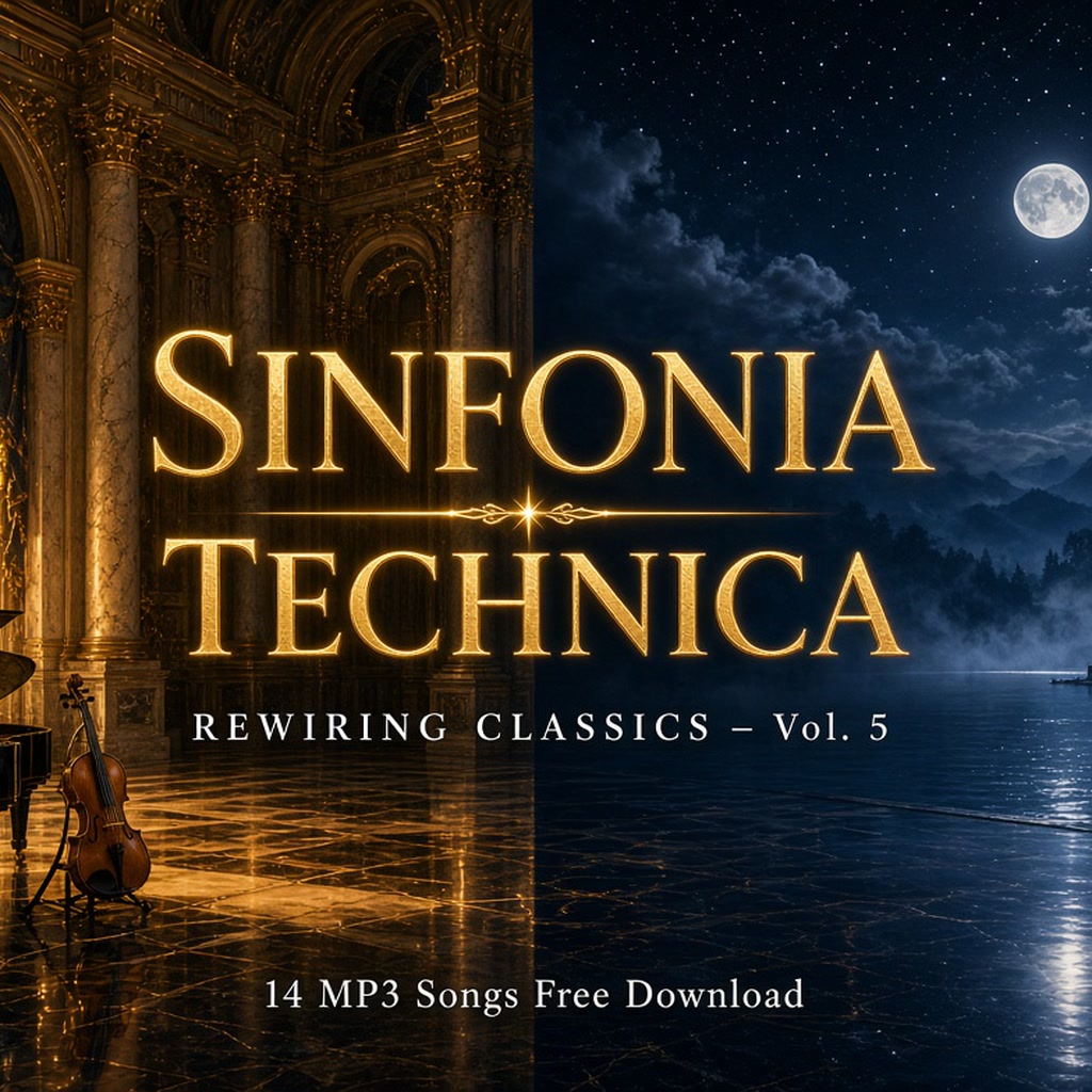 ジャケット:Sinfonia Technica – Rewiring Classics Vol. 5 – Lullaby Edition
