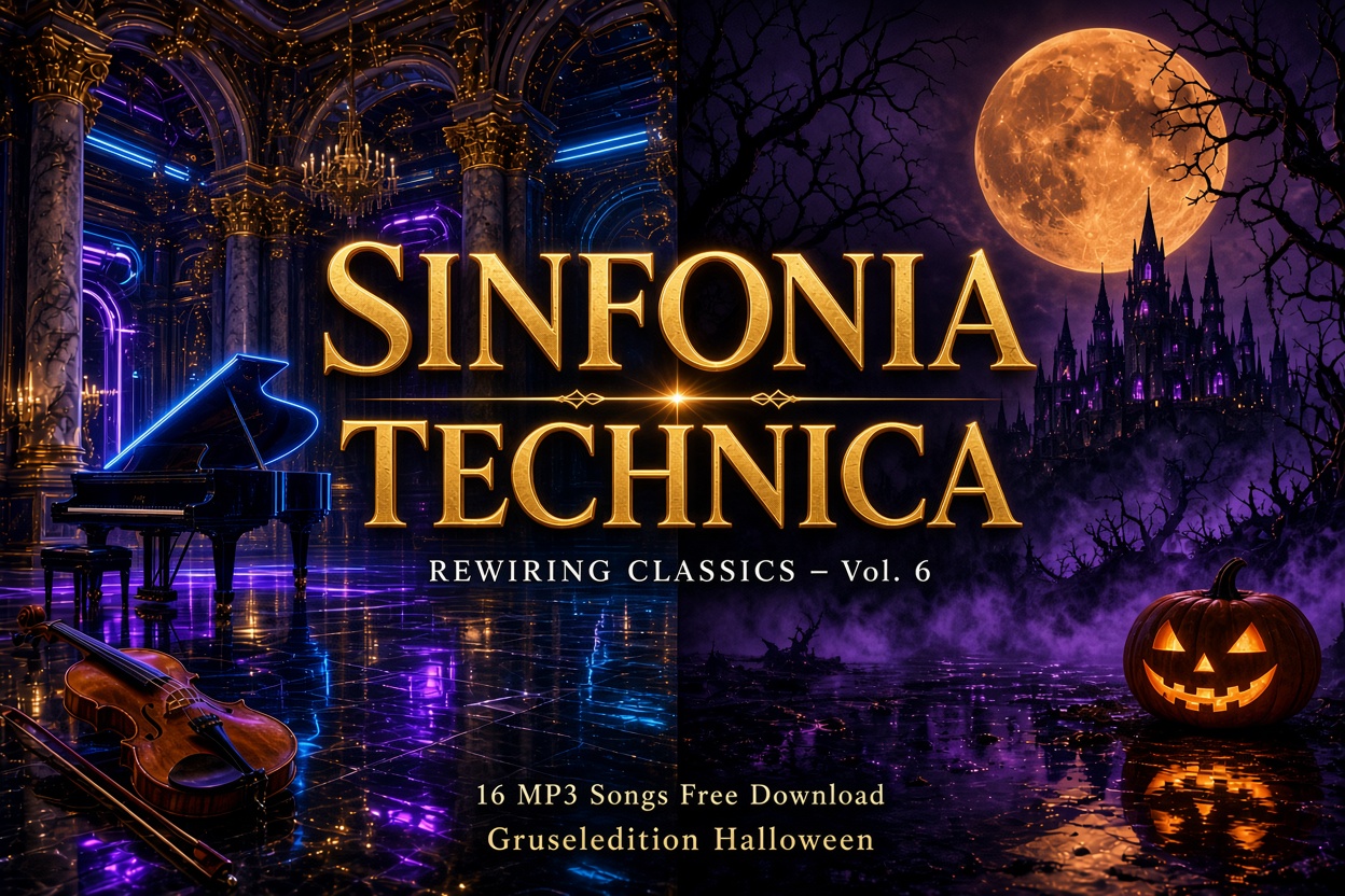 Cover: Sinfonia Technica – Rewiring Classics Vol. 6 – Halloween Edition