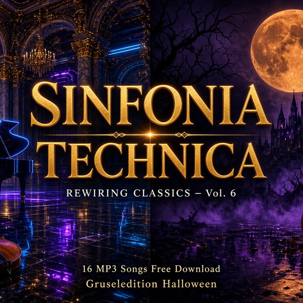 ジャケット:Sinfonia Technica – Rewiring Classics Vol. 6 – Halloween Edition